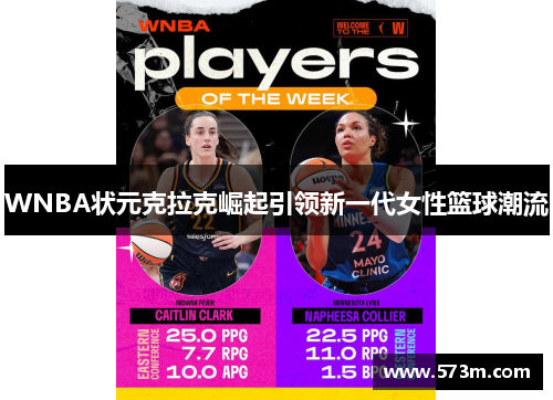 WNBA状元克拉克崛起引领新一代女性篮球潮流